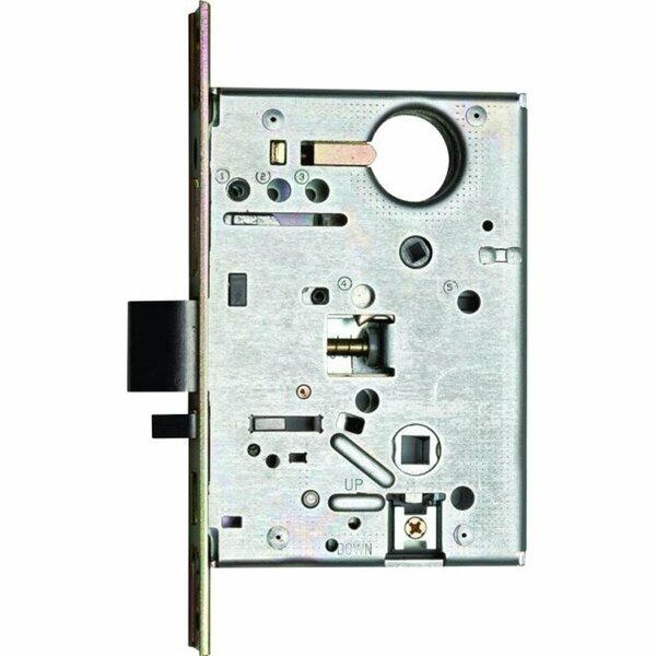 Stanley Security Storeroom Mortise Lock Body Only, Satin Chrome 45HCAD626